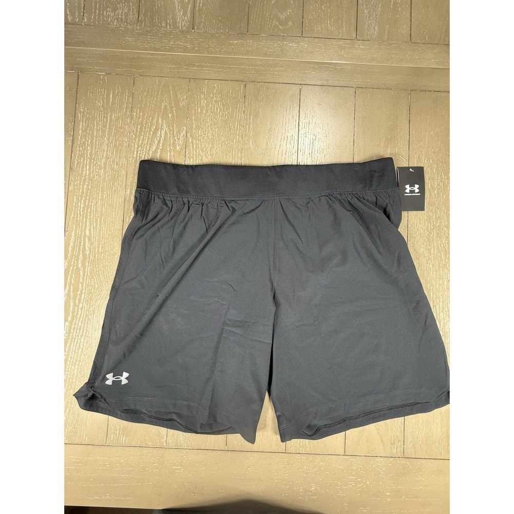 UNDER ARMOUR SPEEDPOCKET Men's Black 7" RUNNING SHORTS 2XL XXL